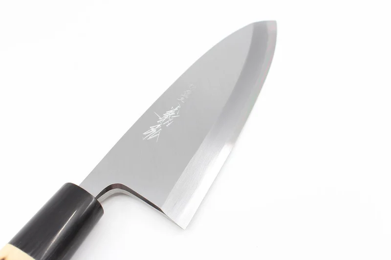 Couteau deba japonais artisanal Yoshihiro Jyosaku White 2 steel 15cm