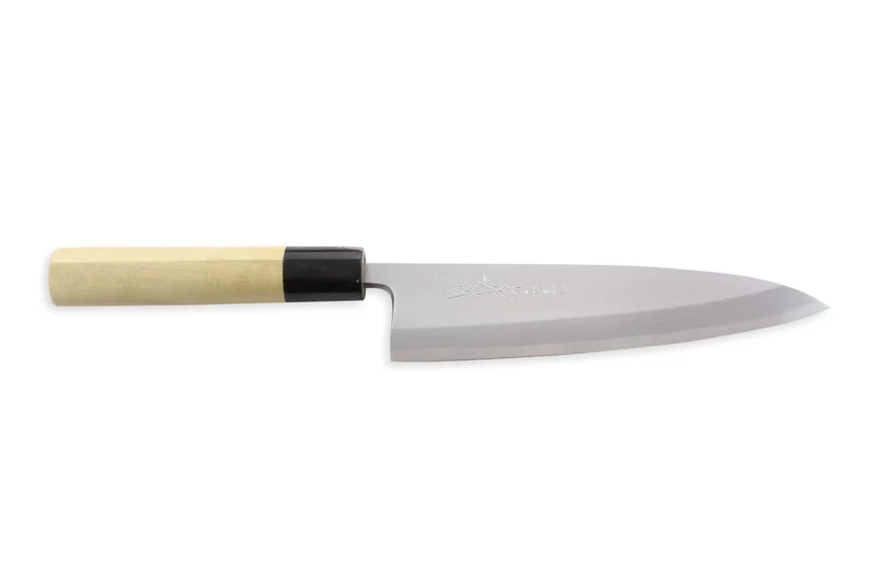 Couteau mioroshi japonais artisanal Yoshihiro Jyosaku White 2 steel 18cm