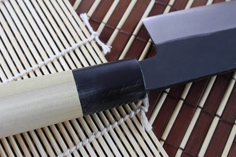 Couteau nakiri japonais artisanal Yoshihiro White 2 steel 16.5cm