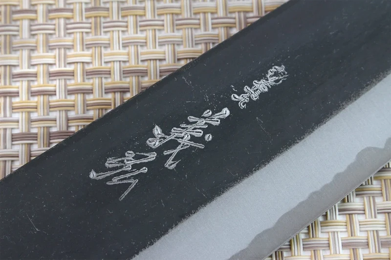 Couteau de chef japonais artisanal Yoshihiro White 2 steel 24cm