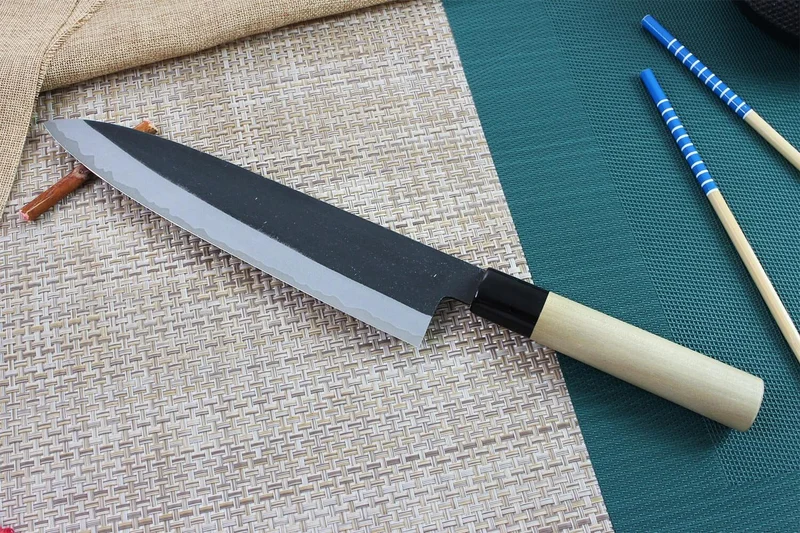 Couteau de chef japonais artisanal Yoshihiro White 2 steel 24cm