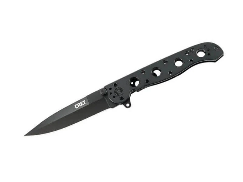 Couteau pliant CRKT M16-03KS noir manche à trous 11,8cm