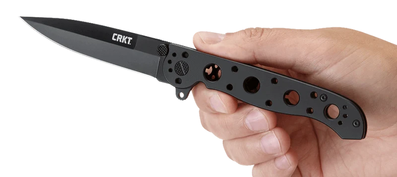 Couteau pliant CRKT M16-03KS noir manche à trous 11,8cm