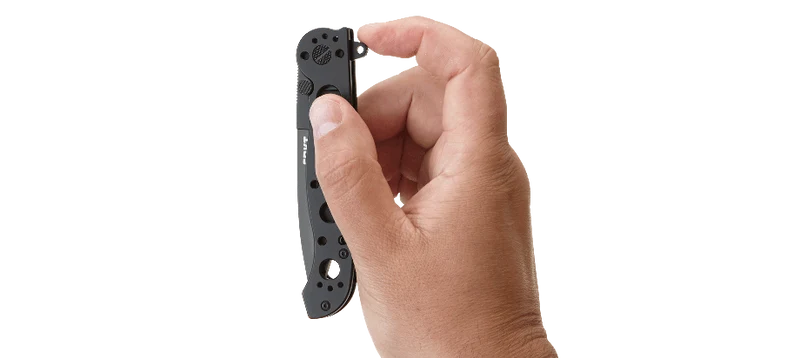 Couteau pliant CRKT M16-03KS noir manche à trous 11,8cm