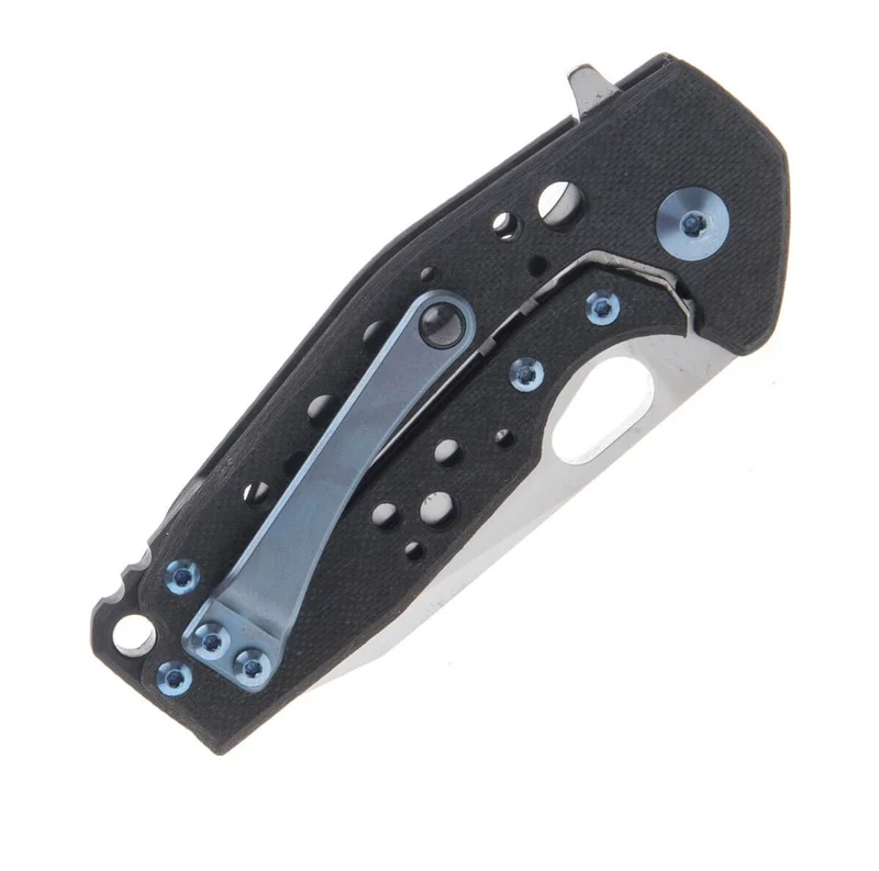 Couteau pliant Fox Suru fibre de carbone noir/titanium 9cm