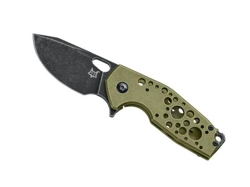 Couteau pliant Fox Suru inox manche alu 9cm + clip
