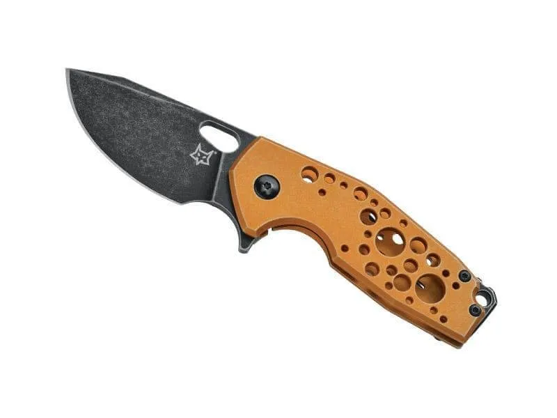 Couteau pliant Fox Suru inox manche alu 9cm + clip
