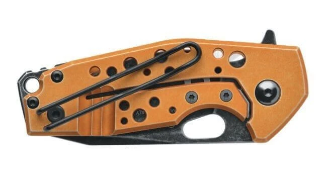 Couteau pliant Fox Suru inox manche alu 9cm + clip
