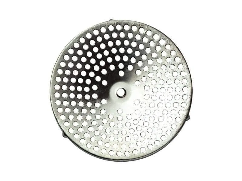Passe-légumes 24cm acier inox 3 grilles + bouton en bois