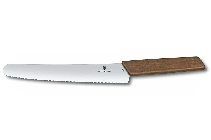 Bloc 6 couteaux de cuisine Victorinox Swiss Modern manches noyer