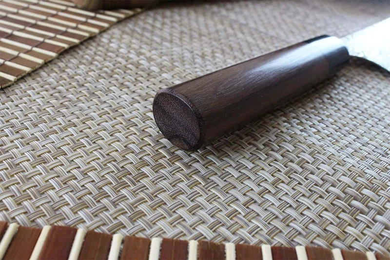 Couteau bunka japonais artisanal Yoshimi Kato 16.5cm VG10 Nickel Damascus