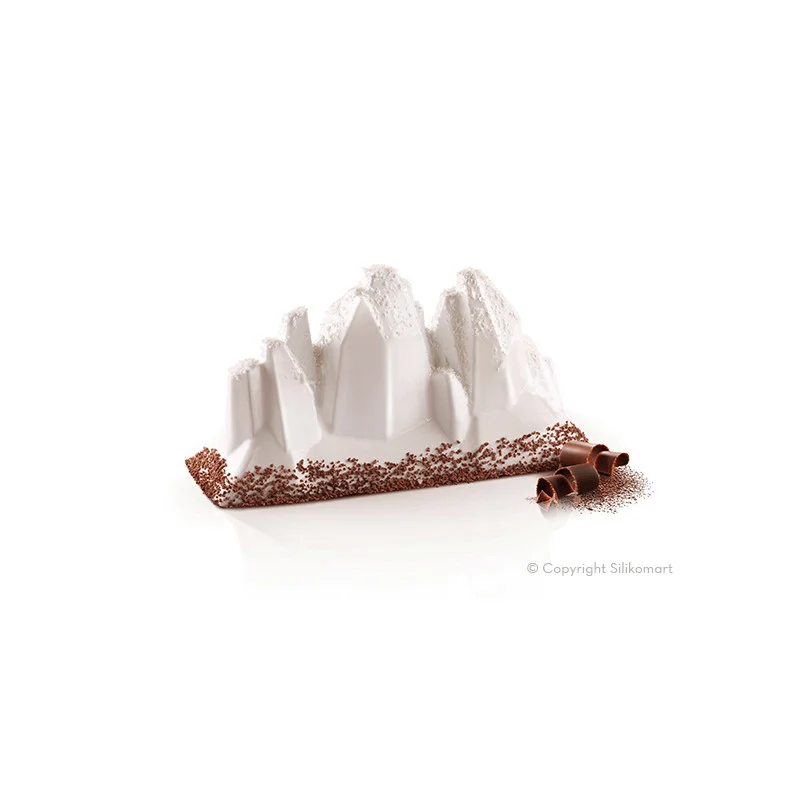 Moule pâtissier Silikomart montagne "Tre Cime" 650ml