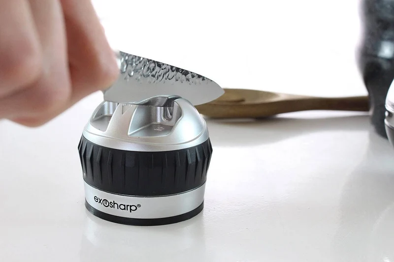 Double aiguiseur manuel Exosharp : efficacité maximale !