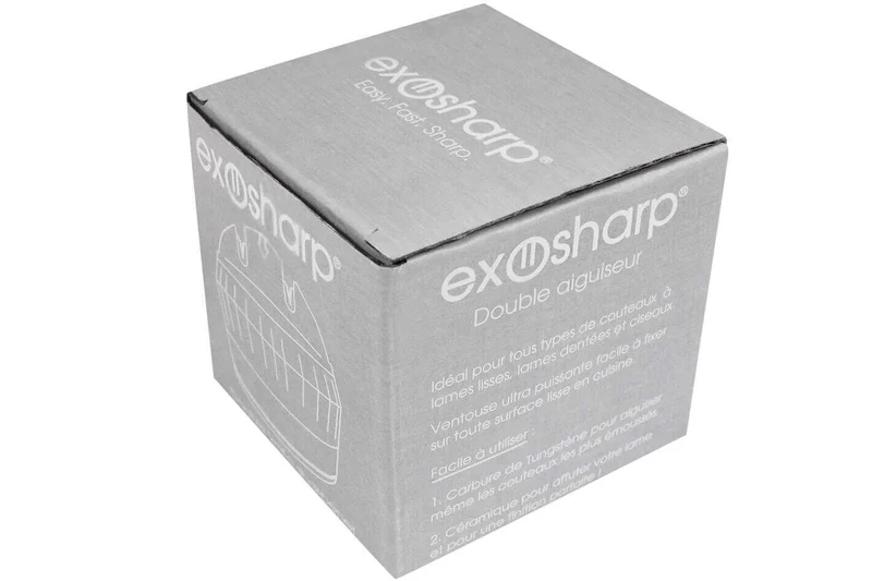Double aiguiseur manuel Exosharp : efficacité maximale !