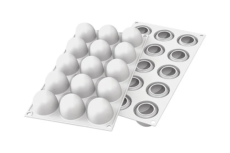 Moule en silicone professionnel Silikomart 15 truffes 42 x 36mm