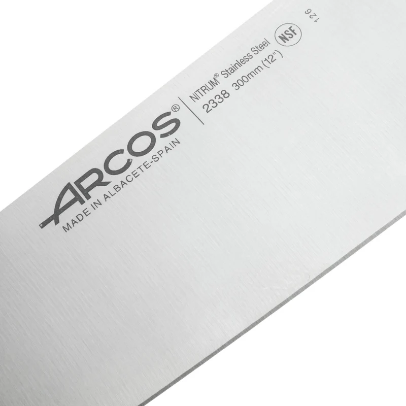 Couteau de chef forgé Riviera White Arcos lame 30cm acier NITRUM®