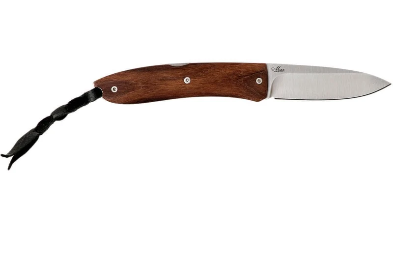 Couteau pliant LionSteel Opera manche 10cm lacet + étui
