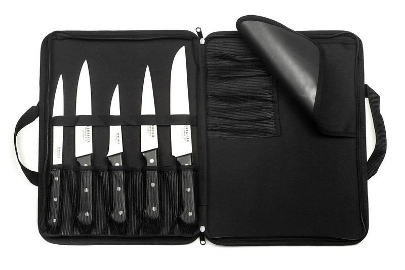 Mallette extra plate 5 couteaux de boucher Sabatier Trompette Universal