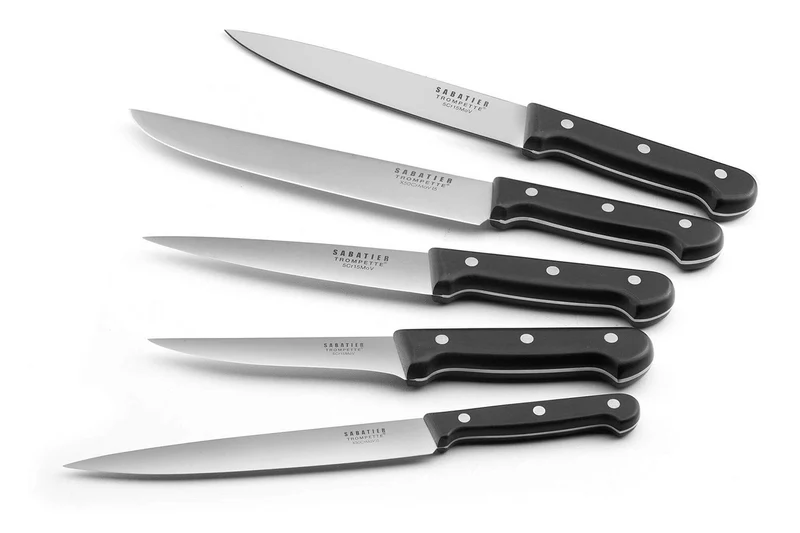 Mallette extra plate 5 couteaux de boucher Sabatier Trompette Universal