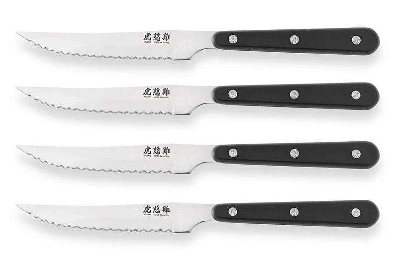 Coffret de table Wusaki 4 couteaux à steak 11cm