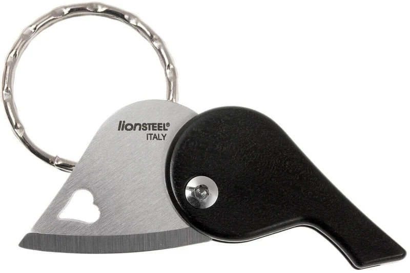 Couteau pliant porte-clés coeur LionSteel LionBeat 4.5cm
