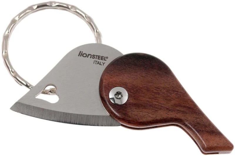 Couteau pliant porte-clés coeur LionSteel LionBeat 4.5cm