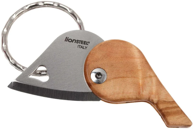 Couteau pliant porte-clés coeur LionSteel LionBeat 4.5cm