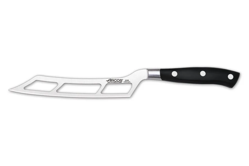 Couteau à fromage Riviera Arcos forgé lame ajourée 14,5cm