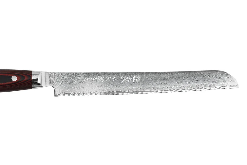 Couteau à pain japonais Yaxell SUPERGOU 23cm damas 161 couches