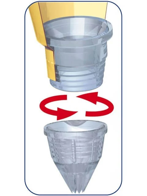 Boîte de 10 douilles interchangeables Matfer en polycarbonate