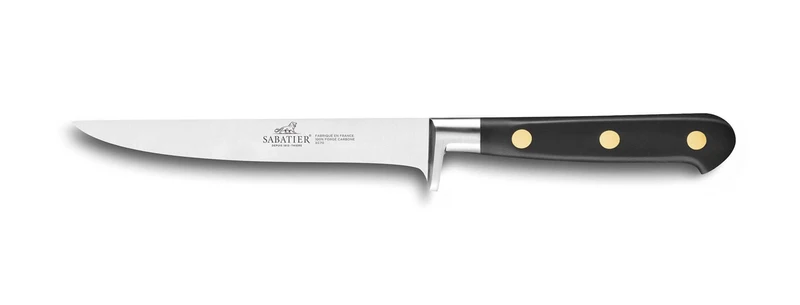 Couteau à désosser Sabatier Idéal carbone 100% forgé 13cm