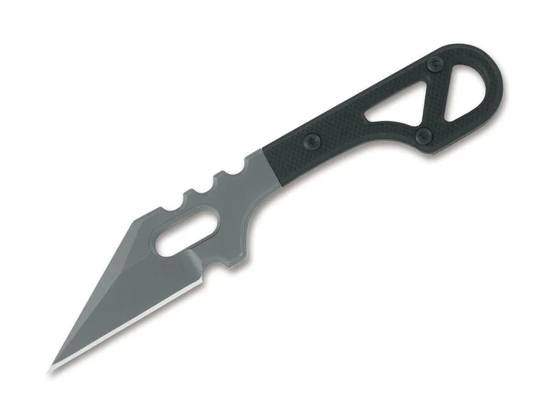 Couteau de cou Black Fox BF728 Spike G10 4cm + étui