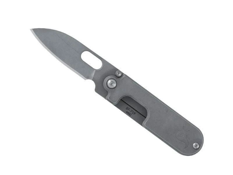 Couteau pliant Black Fox BF.719 BEAN GEN2 manche 7.5cm tout inox
