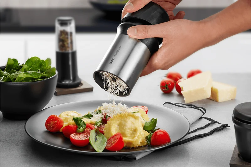 Râpe à fromage Gefu Parmigiano + 2 disques interchangeables