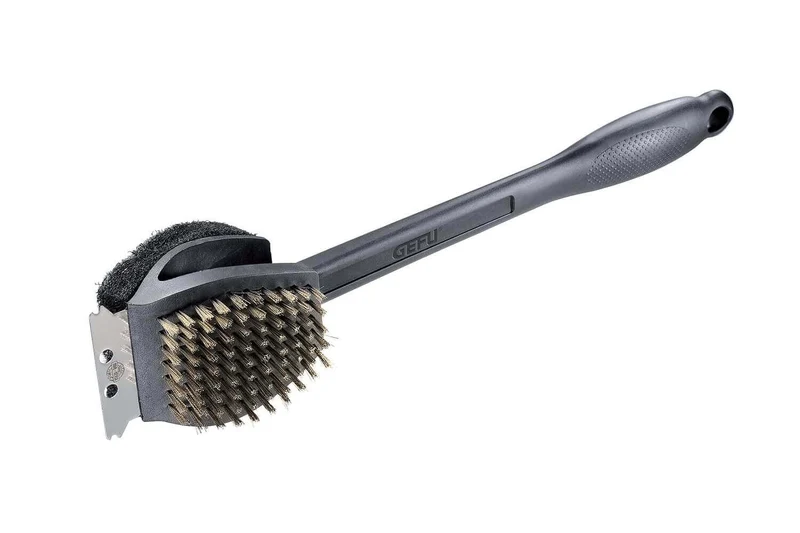 Brosse de nettoyage 3 en 1 pour barbecue Gefu BBQ