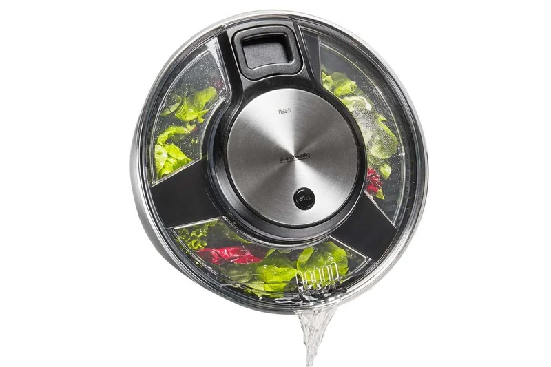 Essoreuse à salade Gefu Speedwing acier inox avec cordon