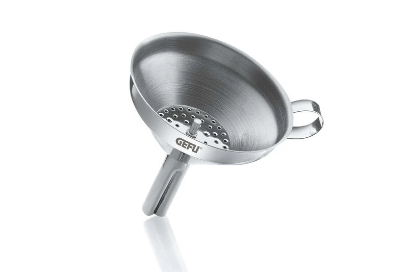 Entonnoir Gefu Versare acier inox - Diamètre 10.5cm