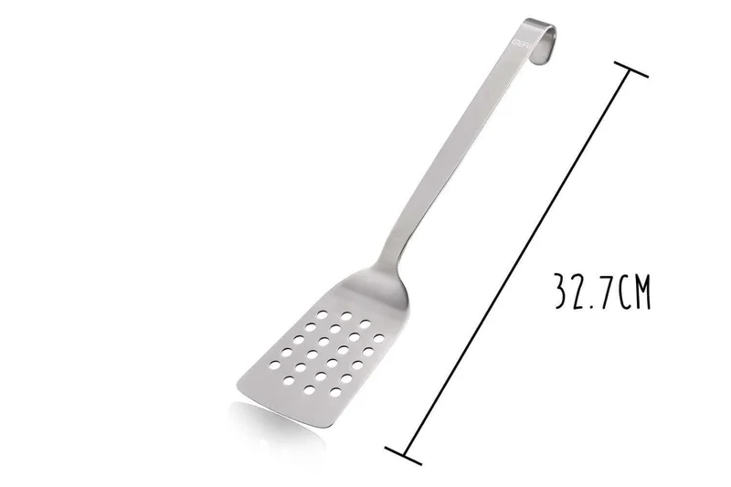 Spatule ajourée Gefu Baseline acier inox 32.7cm