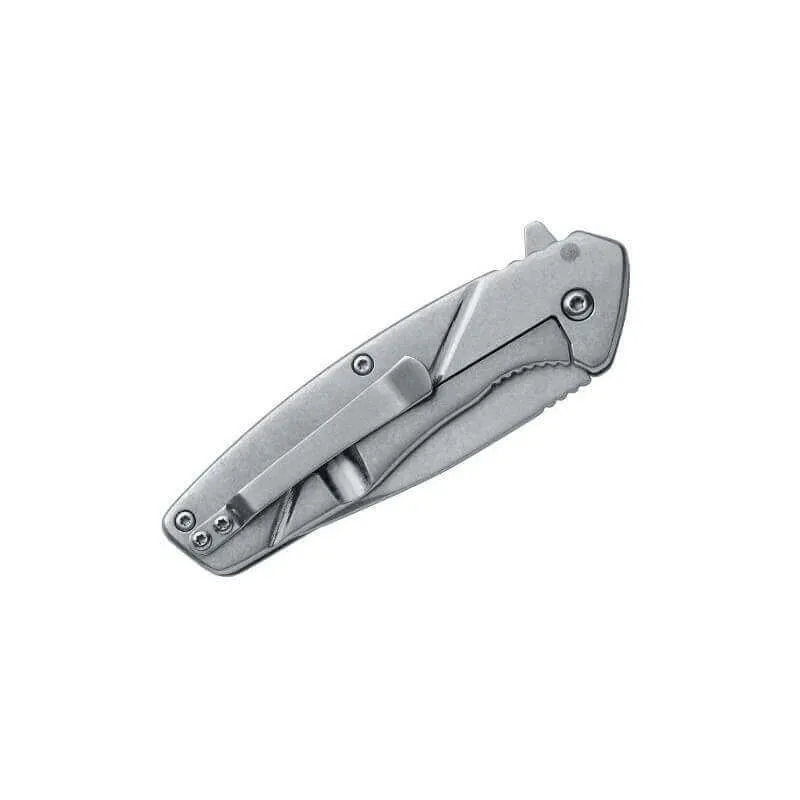 Couteau pliant Black FOX Steelix BF.717 tout inox manche 10cm