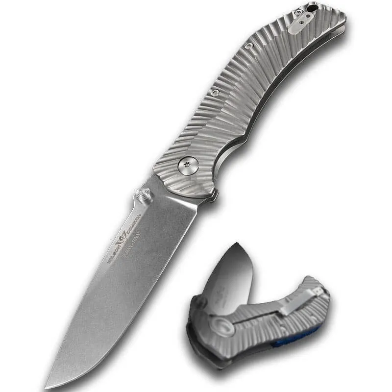 Couteau pliant FOX Military "Extreme élite" FX-121TI manche titanium 11 cm