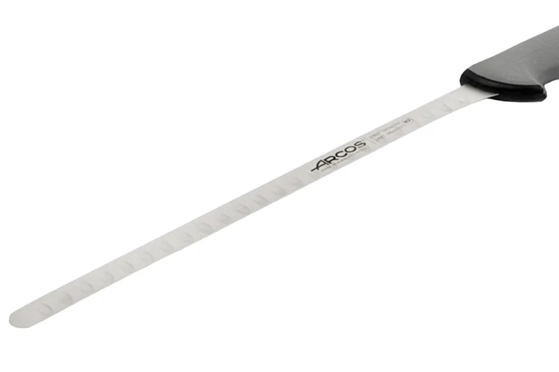 Couteau à saumon professionnel Arcos Colour Prof flexible alvéolé 30cm