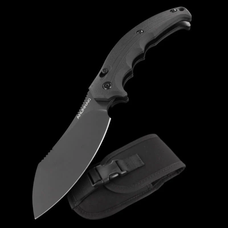 Couteau pliant FOX Military Anunnaki FX-505 manche G10 15cm + étui