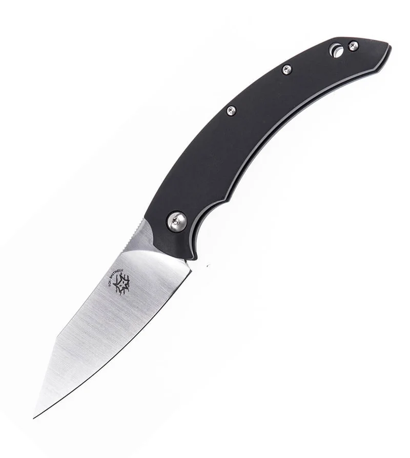 Couteau pliant FOX Bastinelli FX-518B noir Compact Dragotac 11cm + étui