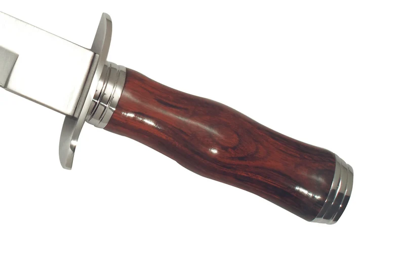 Couteau Muela Urial 9283 lame en inox 19cm manche en cocobolo + étui en cuir