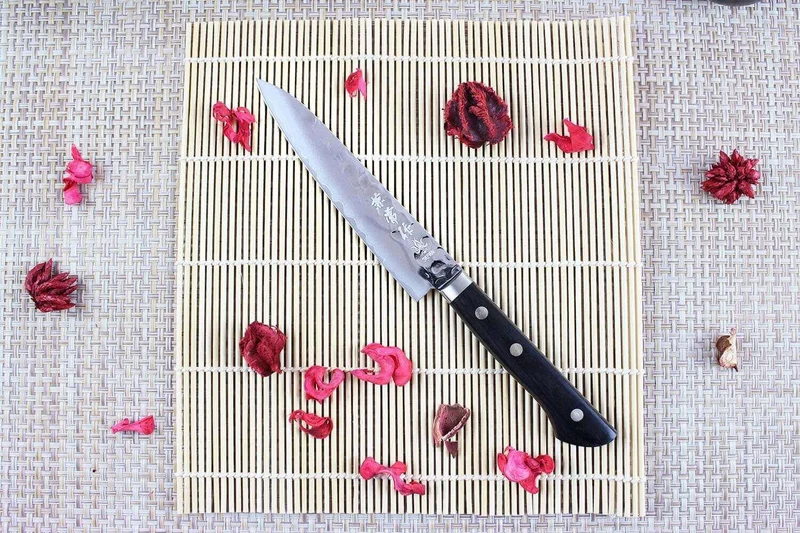 Couteau universel 13,5cm Japan Kanetsune acier VG1 martelé