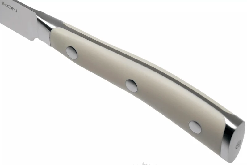 Couteau à steak Wüsthof Classic Ikon Blanc forgé 12cm