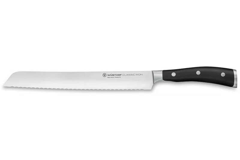Bloc magnétique haut de gamme avec 6 couteaux Wusthof Classic Ikon forgés