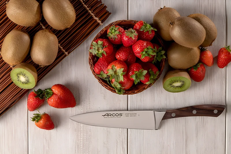 Couteau de chef forgé Arcos Natura 16cm palissandre