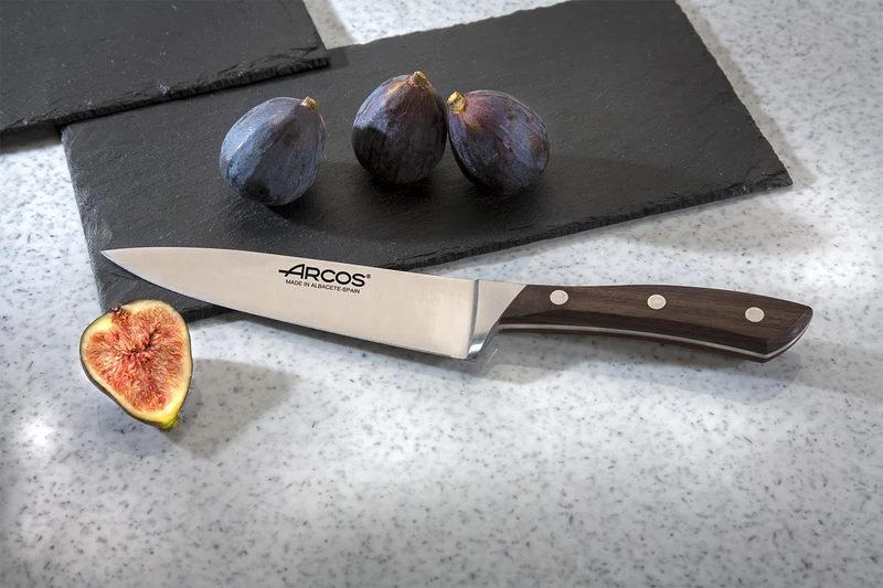 Couteau de chef forgé Arcos Natura 16cm palissandre