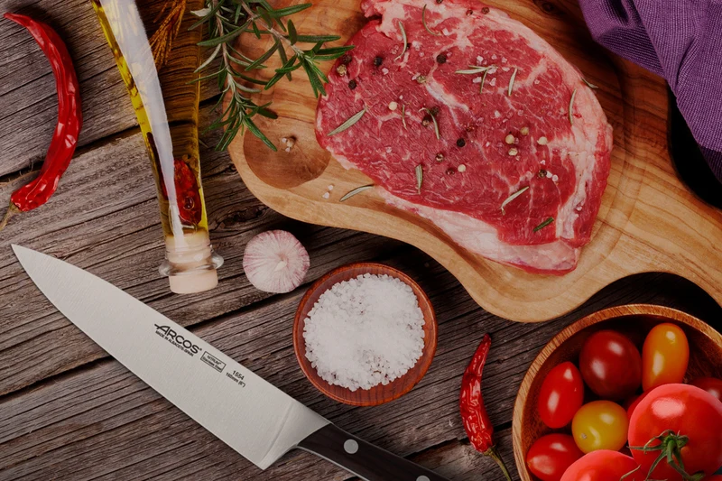 Couteau de chef forgé Arcos Natura 16cm palissandre